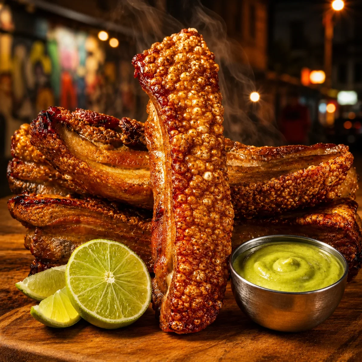 Ad. Chicharrón En La Mesa 450gr